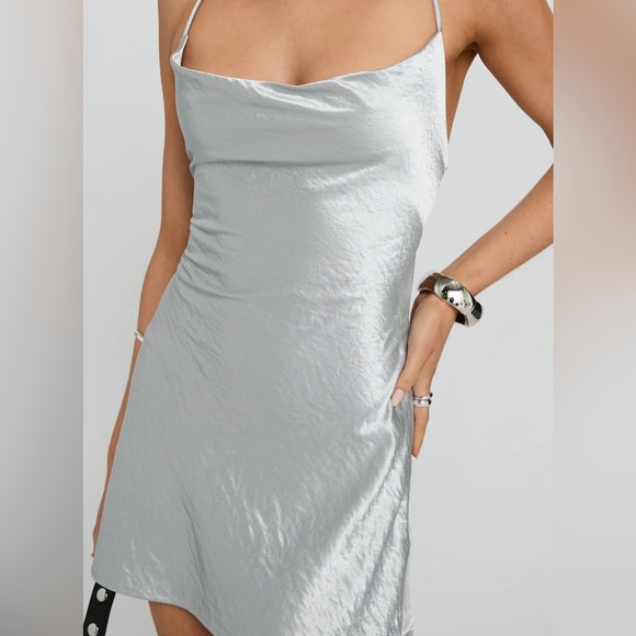 Princess Polly Celina Metallic Mini Dress - Picture 8 of 11